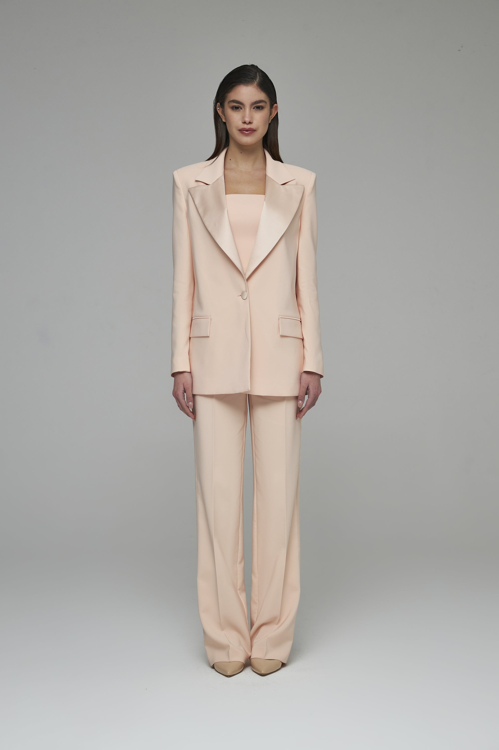 Tailleur Smk con Pantalone Palazzo