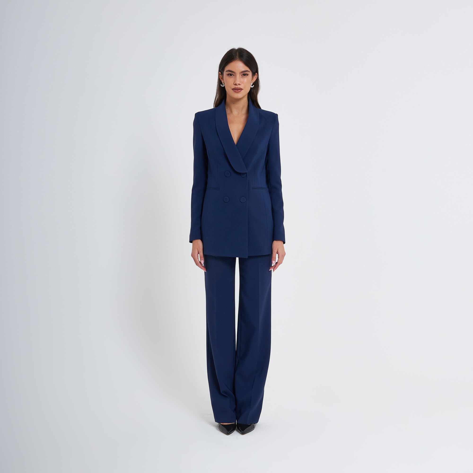 Tailleur Milano Doppiopetto Pant Palazzo