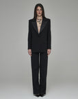 Smk suit with Palazzo trousers