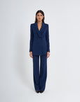 Ensemble pantalon palazzo croisé milanais