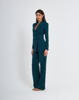 Ensemble pantalon palazzo croisé milanais