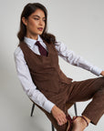 Tailleur SMK Gessato con panciotto
