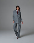 Tailleur Amanda 2 Bottoni Gessato