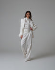 Tailleur Amanda in raso