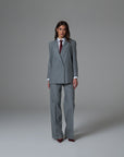 Tailleur Amanda 2 Bottoni Gessato
