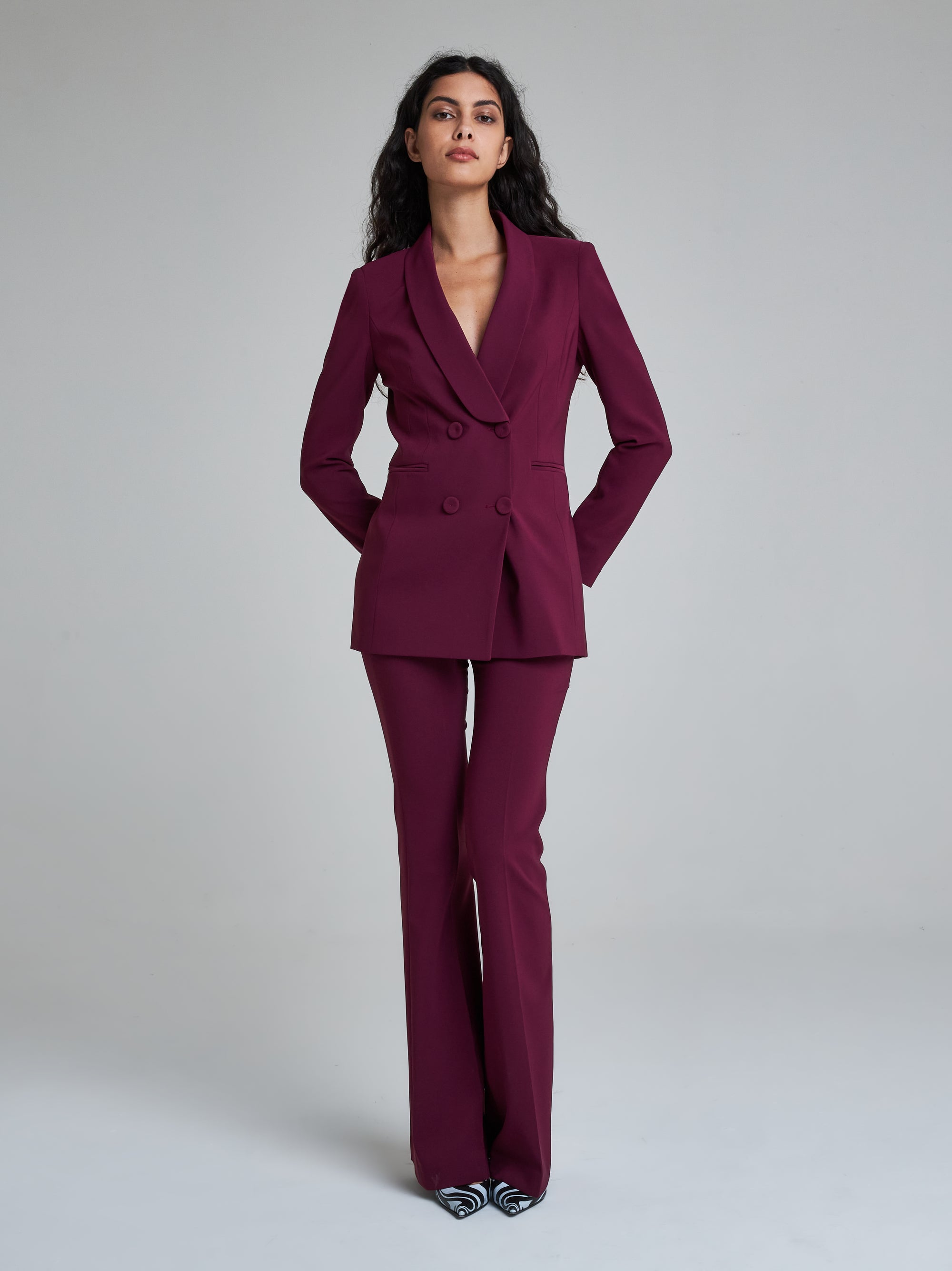 Tailleur Milano Doppiopetto con Pant Zampa