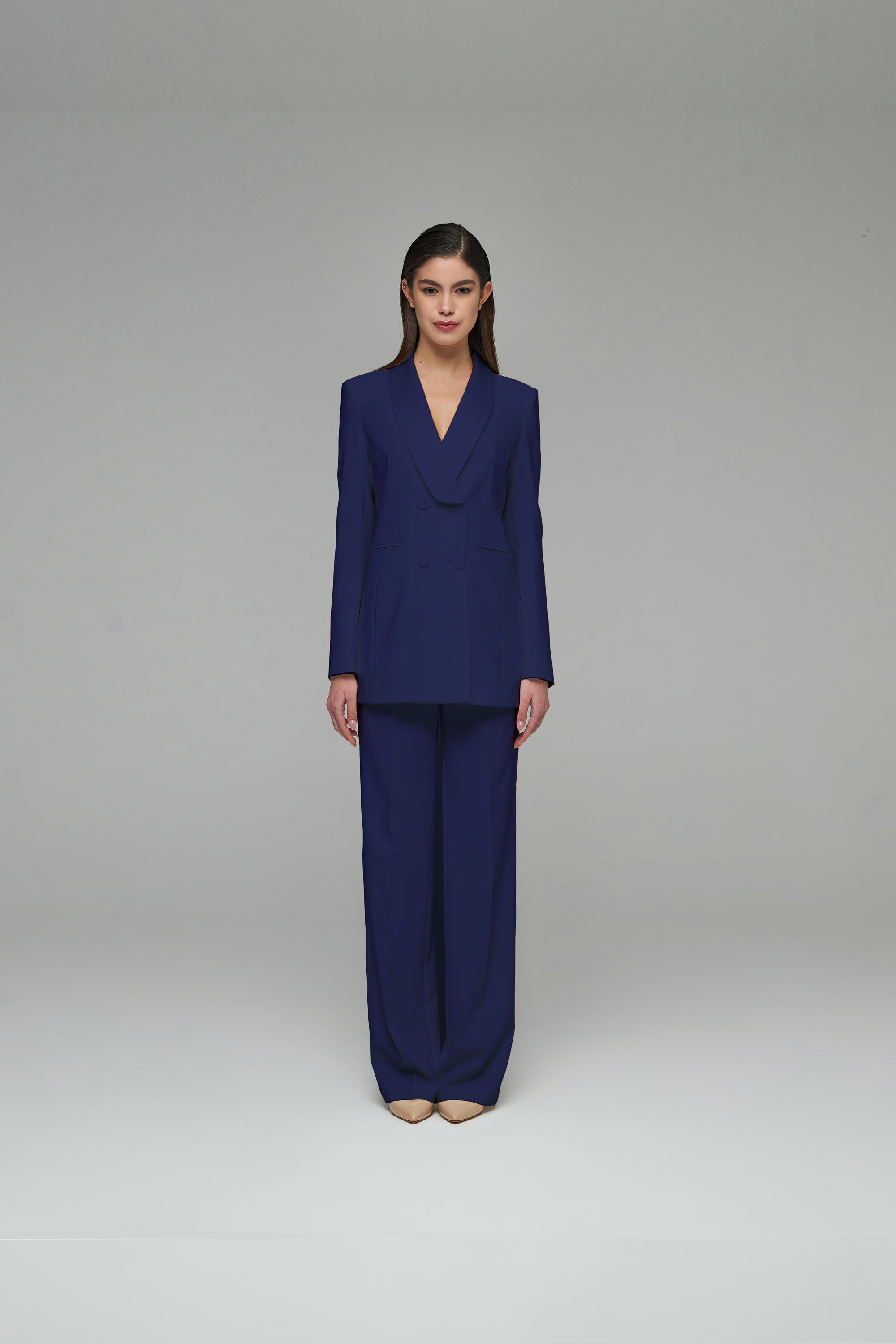 Tailleur Milano Doppiopetto Pant Palazzo