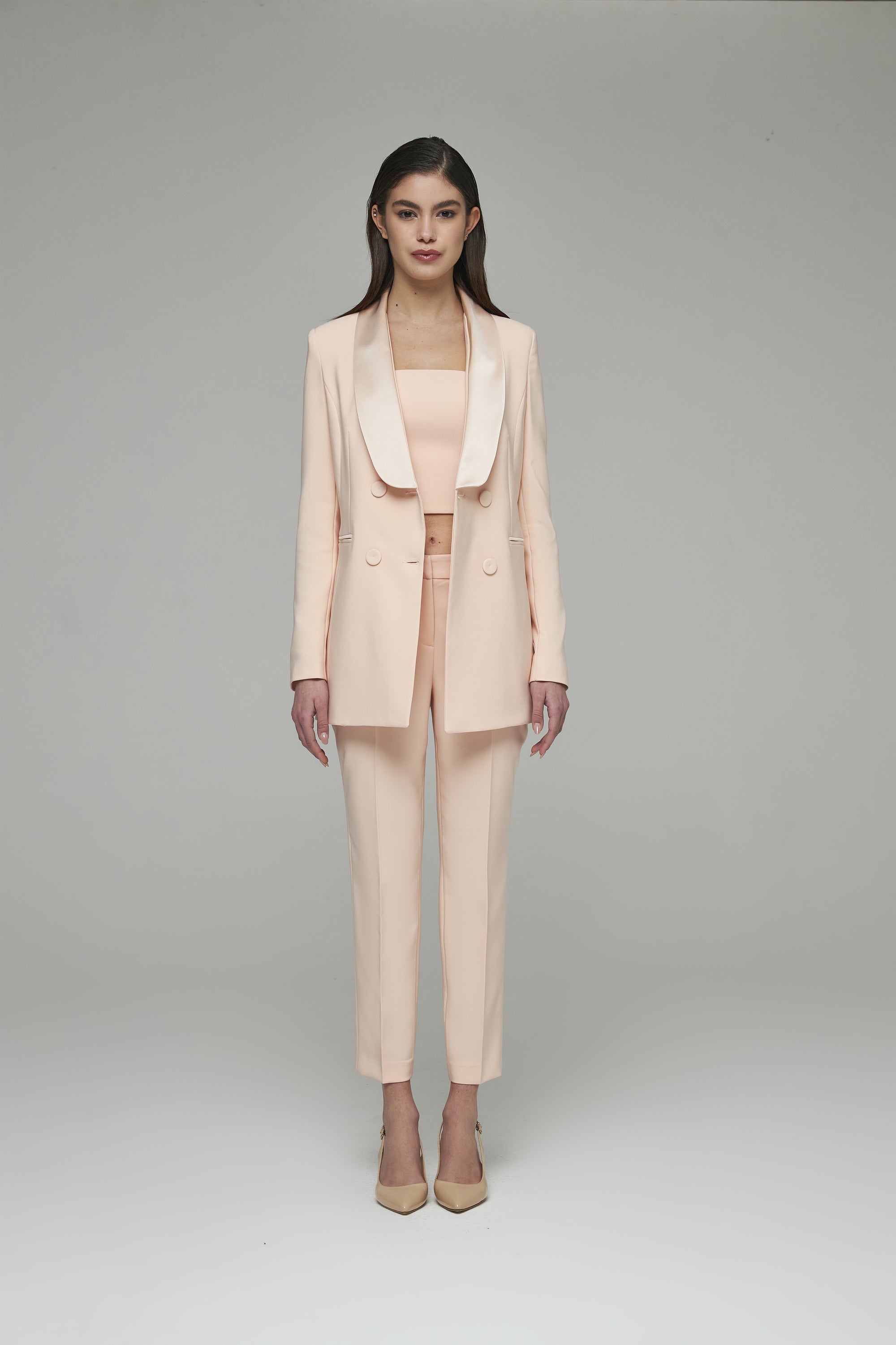 Tailleur Milano Doppiopetto con  Pant Capri