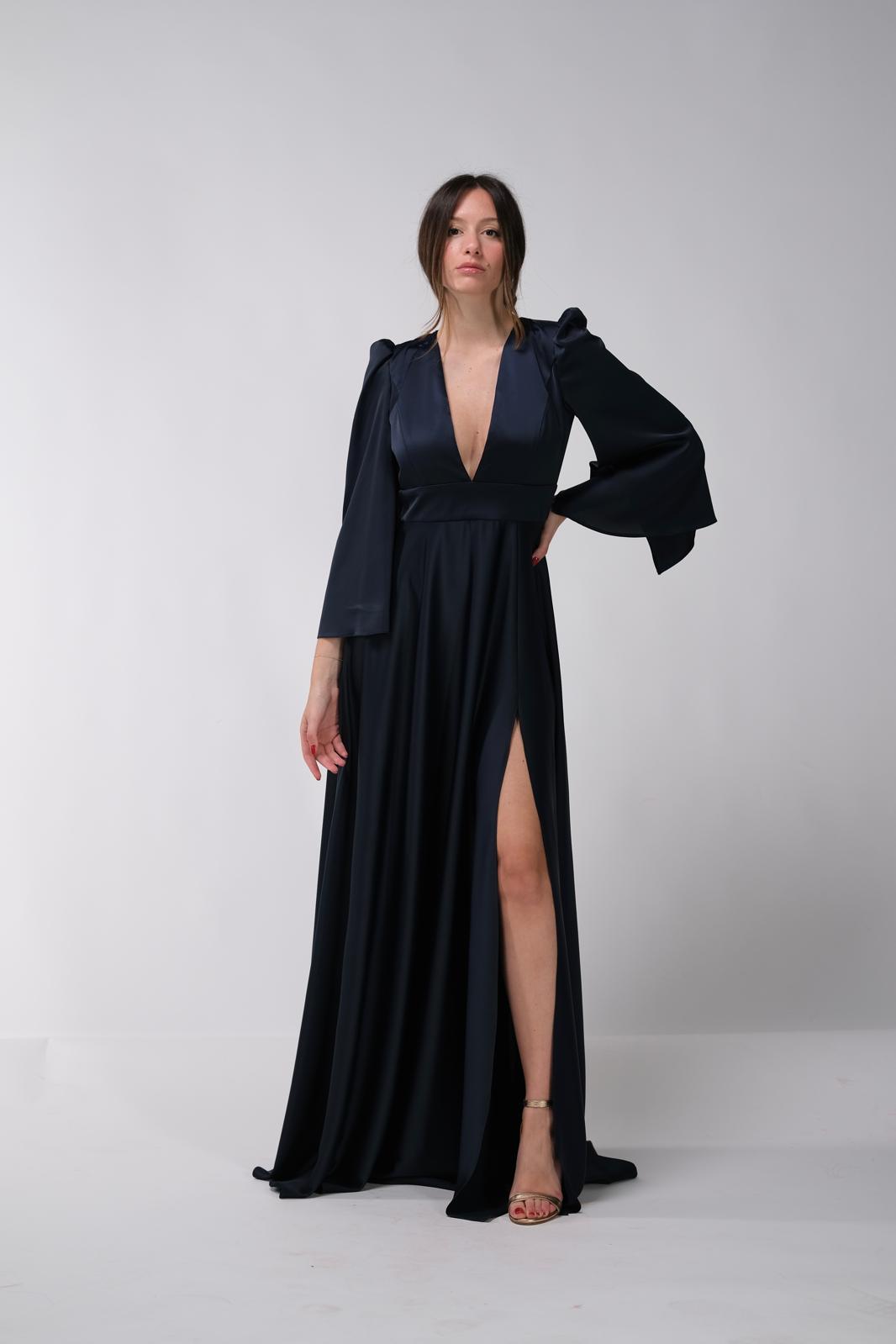 ワンピース Tulip Chiffon Long Dress Tulip dress – Quintino Esclusive